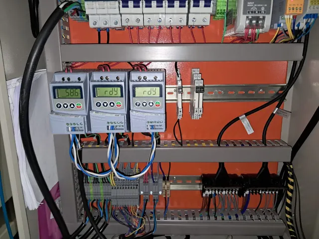 Painel industrial