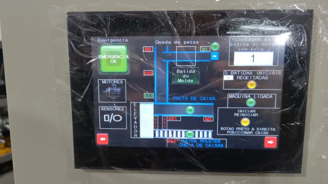 Painel industrial
