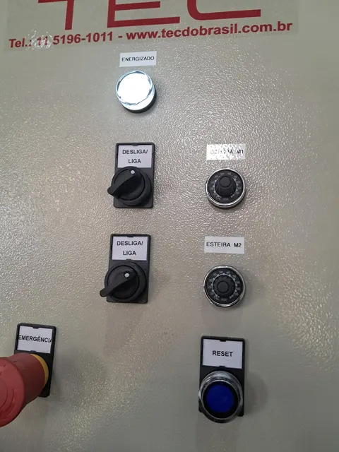 Painel industrial