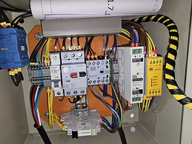 Painel industrial