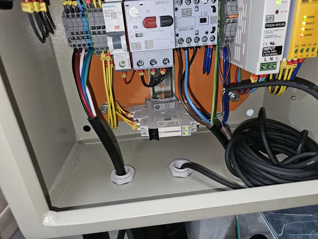 Painel industrial