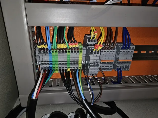Painel industrial