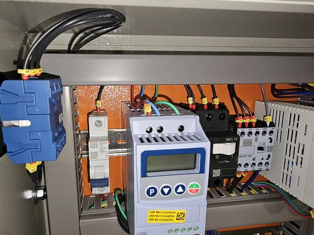 Painel industrial
