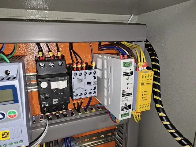 Painel industrial
