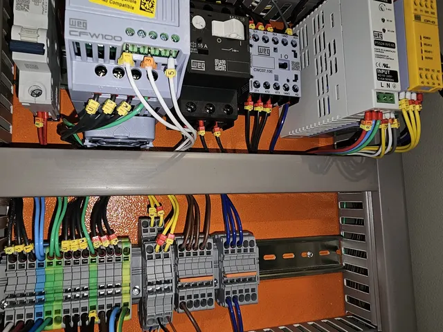 Painel industrial