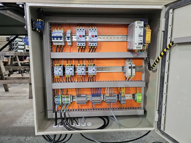 Painel industrial