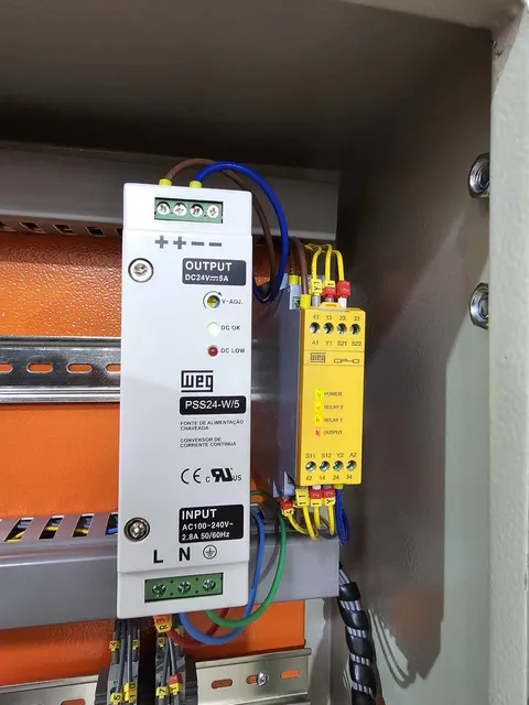 Painel industrial