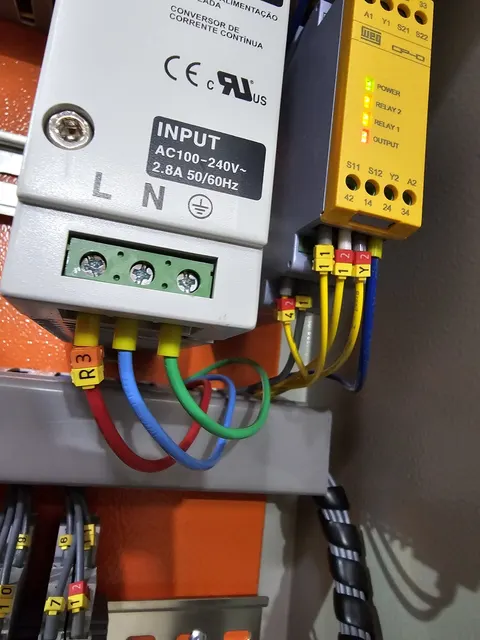 Painel industrial