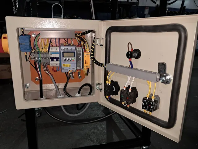 Painel industrial