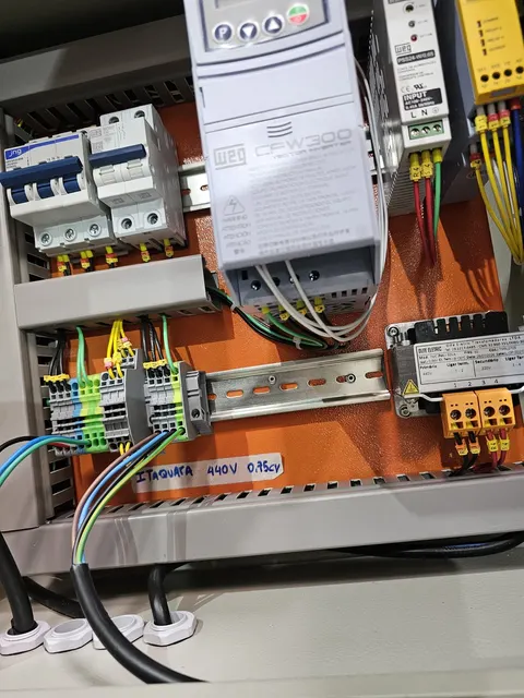 Painel industrial